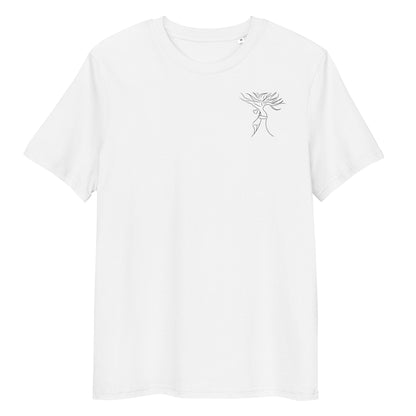 Sustainable Embrace Tree | 100% Organic Cotton T Shirt in white
