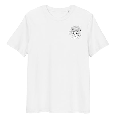 Medusa | 100% Organic Cotton T Shirt front in white