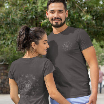 White Lotus Dream | 100% Organic Cotton T Shirt worn by a couple
