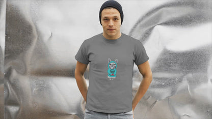 French bulldog gamer vegan organic cotton t-shirt