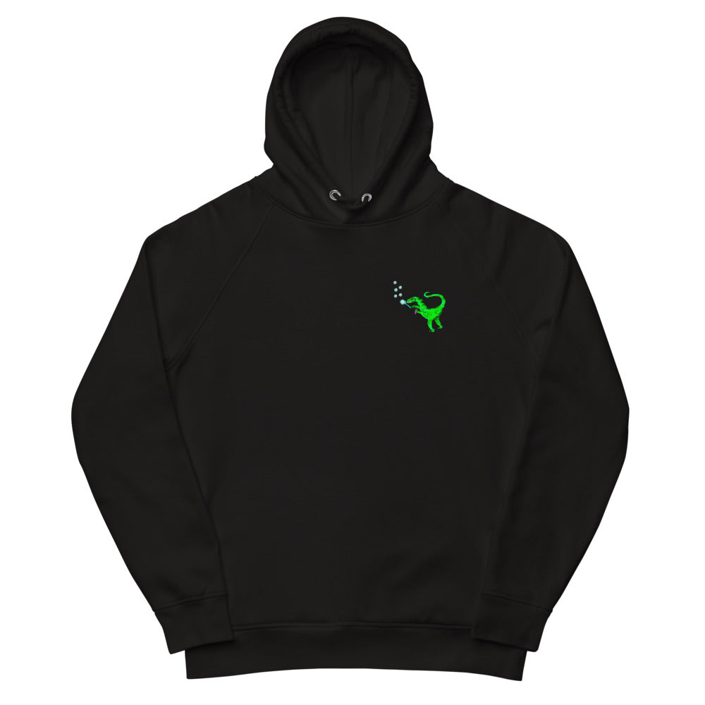 black Sustainable vegan hoodie