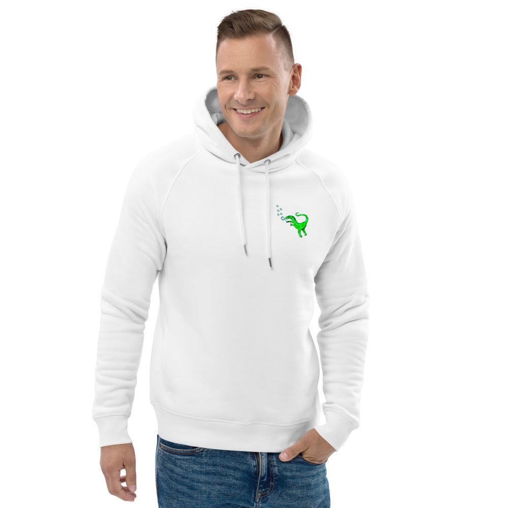 white Sustainable vegan hoodie