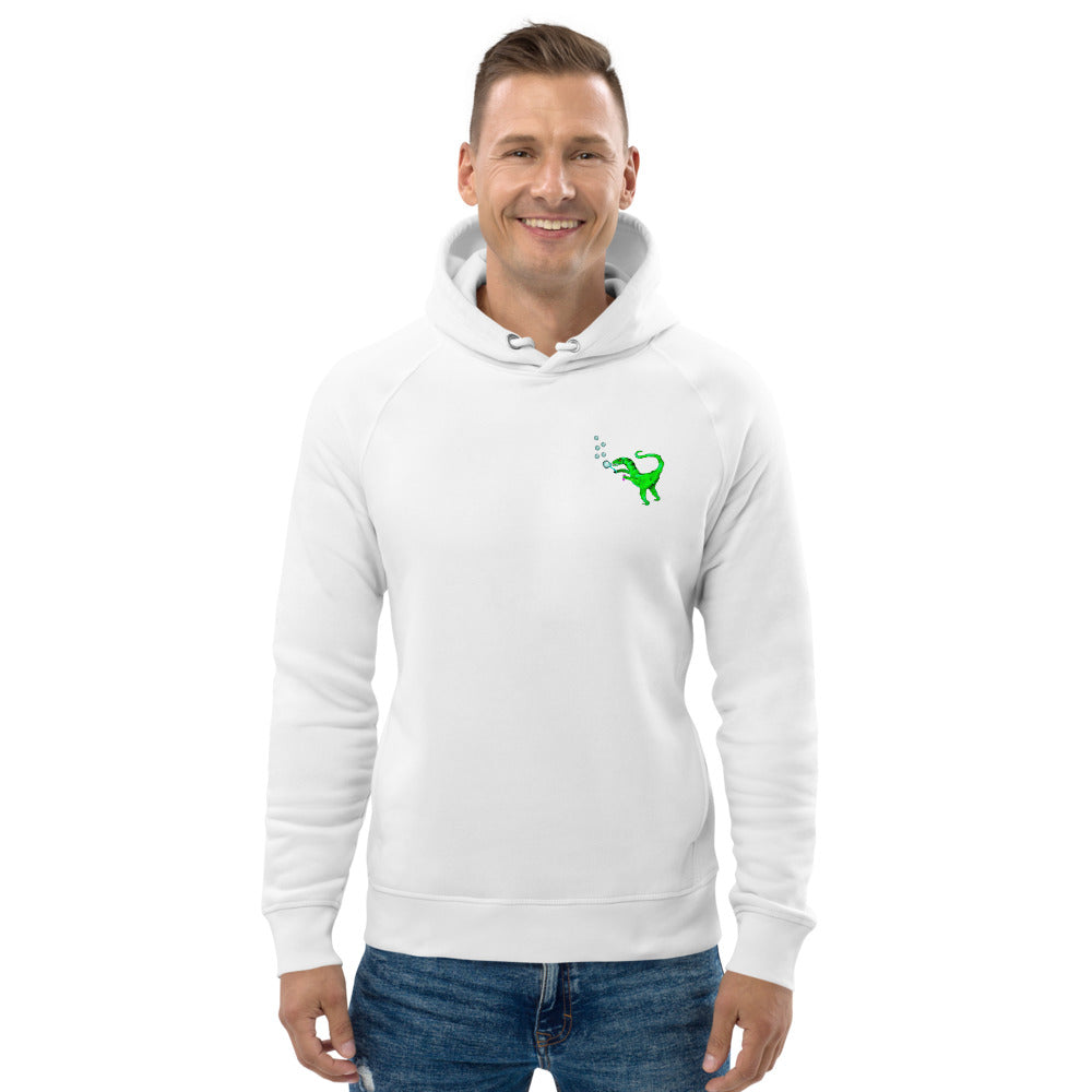 white Sustainable vegan hoodie