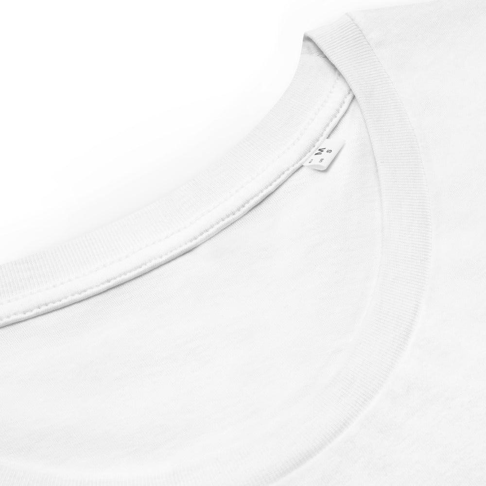 Magpies | Women's 100% Organic Cotton T Shirt collar details